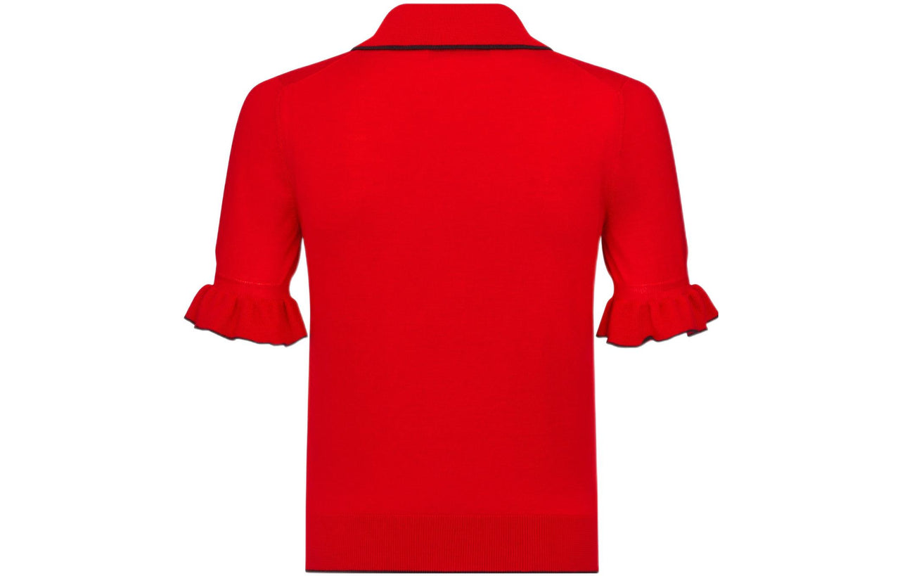 DIOR Cashmere Sweaters Women's Red