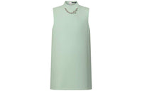 LOUIS VUITTON Mock-Neck Straight Dress