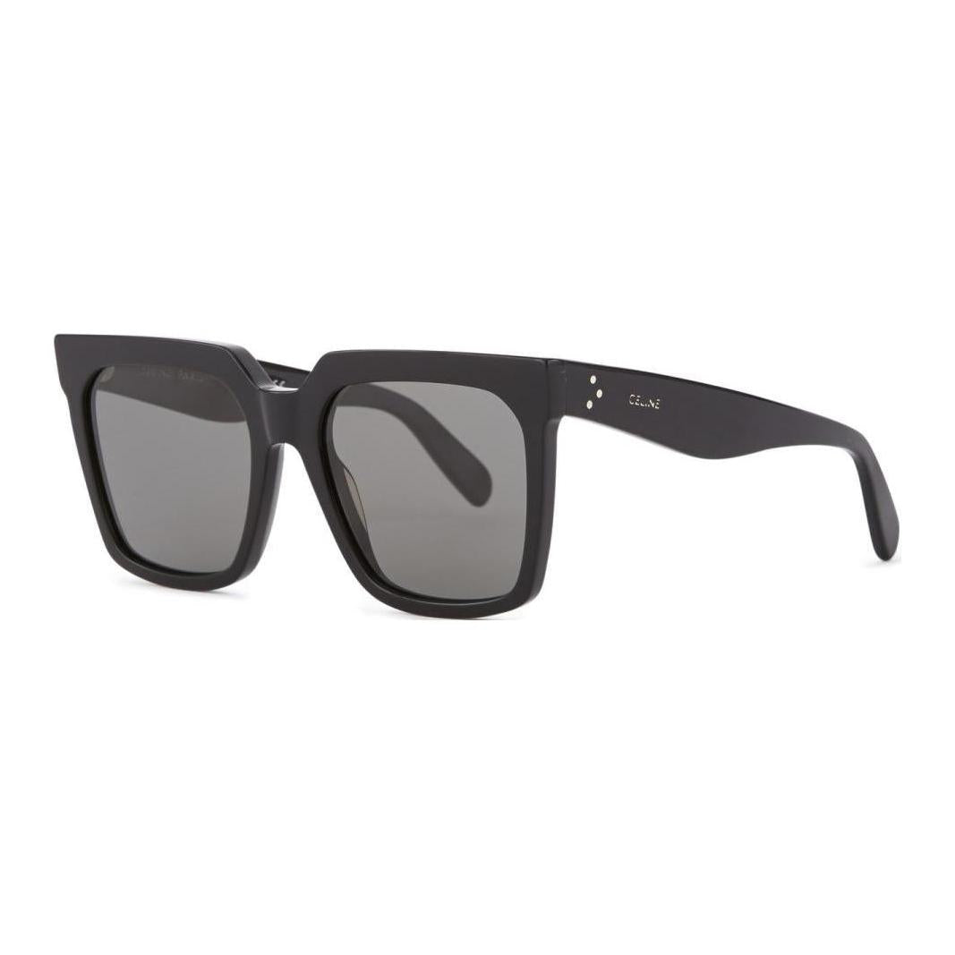 CELINE Square Sunglasses Women's Black