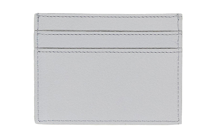 DIOR Air Jordan Collaboration Artificial Leather Card Holder Unisex Gray