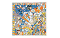 HERMES Silk Scarves Women's Multicolor