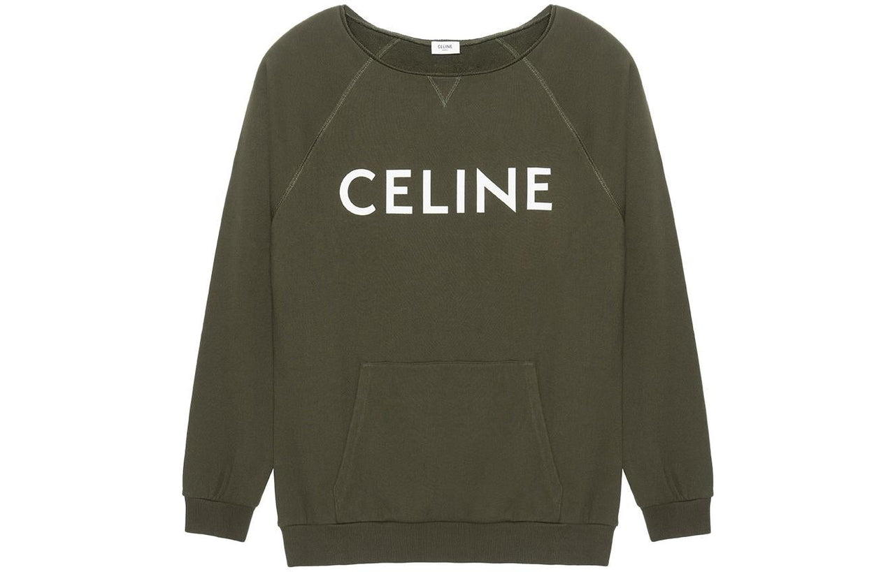 CELINE Sweatshirt Women's Dark Khaki