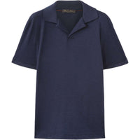 Loro Piana FW24 Polo Shirt Men's Gradient Blue