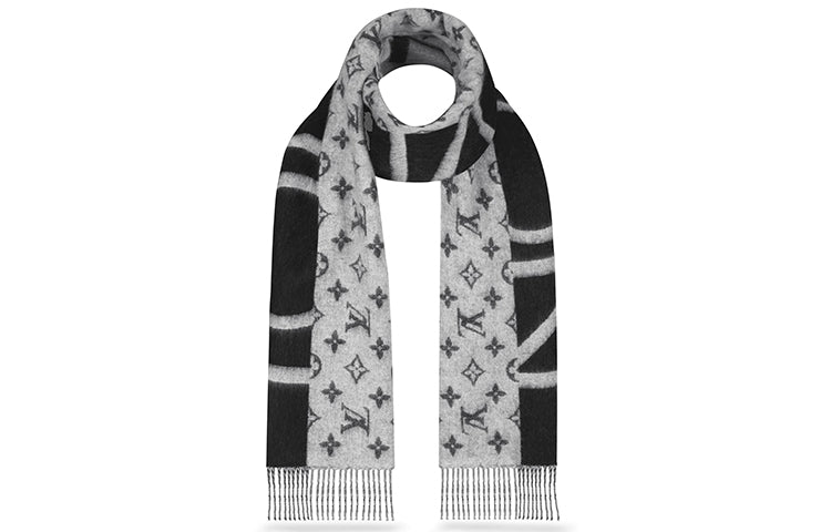 LOUIS VUITTON Monogram Split Scarf
