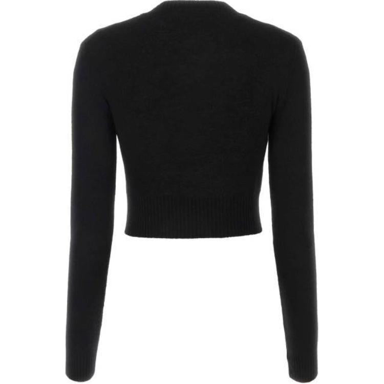 MIU MIU Logo intarsia Cashmere Jumper