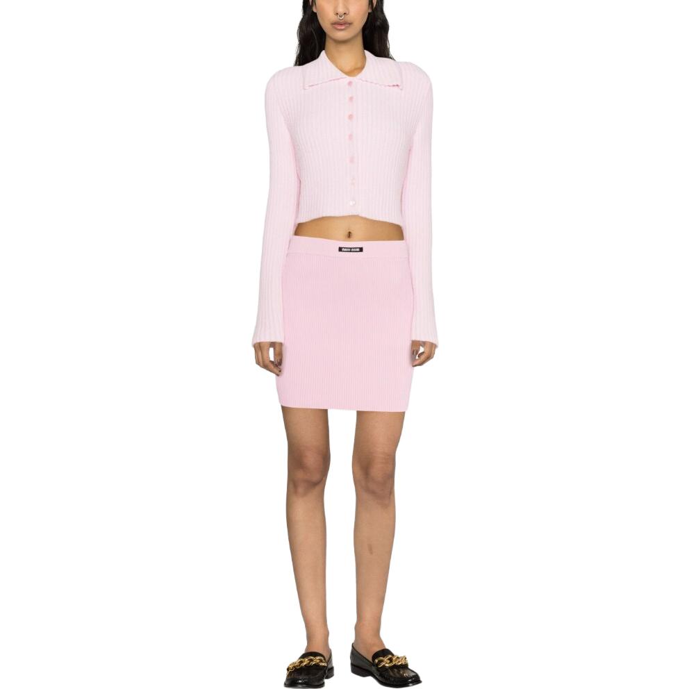 MIU MIU SS23 Casual Short Skirts Women's Pink