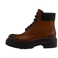 PRADA Re Nylon Short Martin Boot 6cm Men's Brown