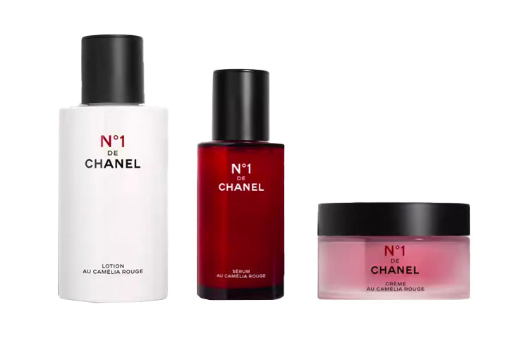 CHANEL No.1 Red Camellia Star Skincare Sets Hydrating Moisturizing And Hydrating Three-Piece Set