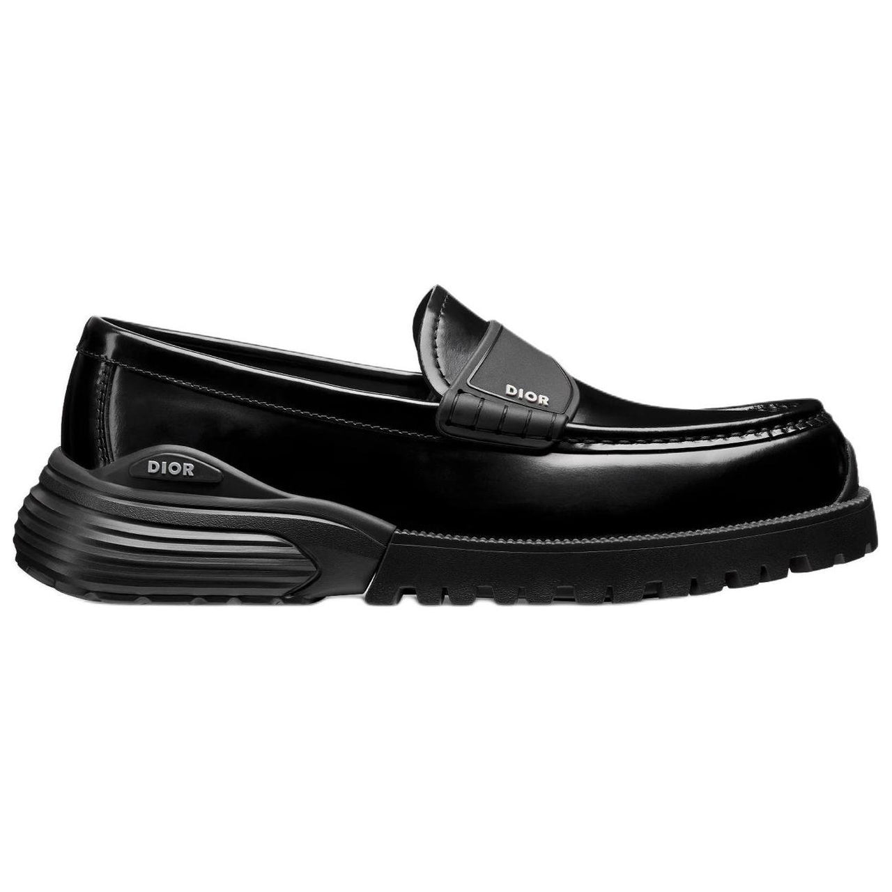 DIOR Combat Loafers Men's Black