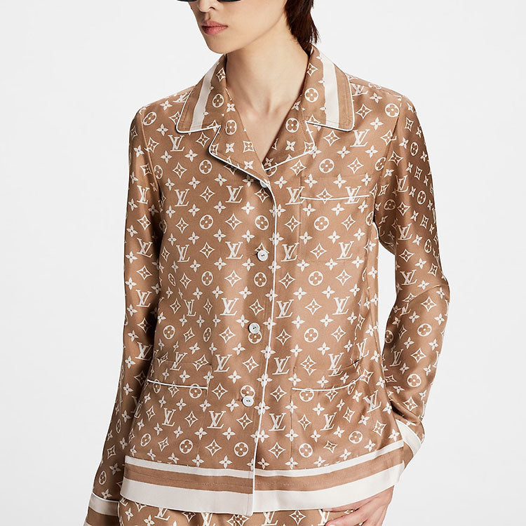LOUIS VUITTON SS23 Shirt Women's Umber