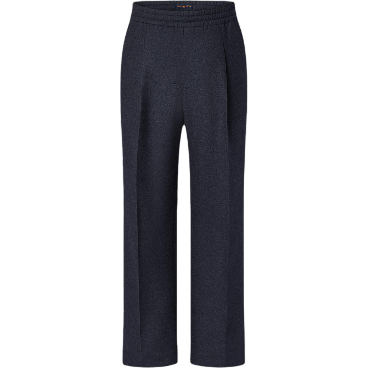 LOUIS VUITTON Wool Drawstring Tailored Pants