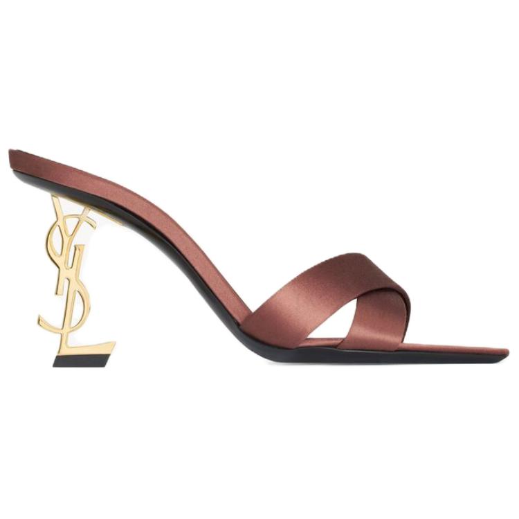 SAINT LAURENT Opyum Open Toe Mules Women's