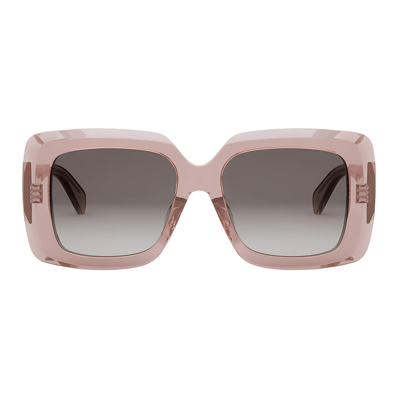 CELINE Acetate Square Sunglasses Unisex Pink