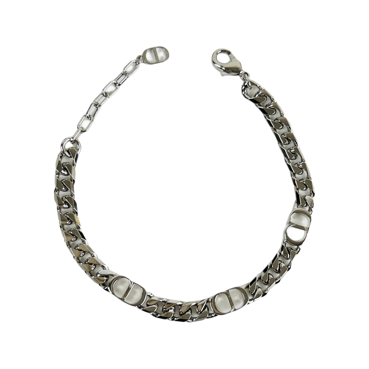 DIOR Brass Bracelets Men's Silver
