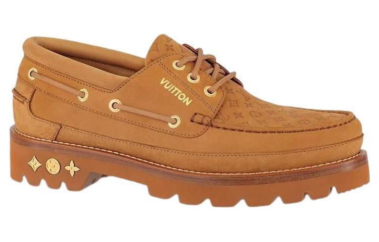 LOUIS VUITTON Lv Ranger Boat Shoes 'Brown' Women's