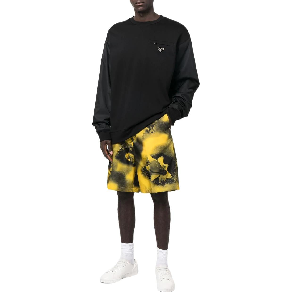 PRADA FW22 Sweatshirt Men's Black
