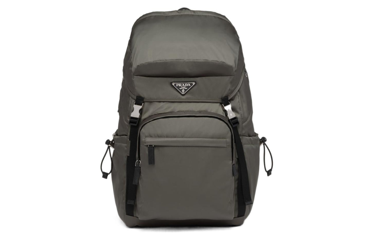 PRADA Fabric Backpack Men's Forest Green