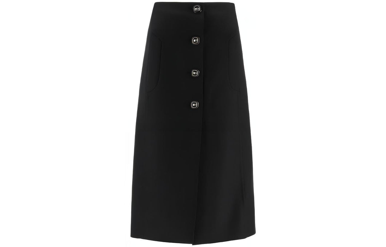 PRADA Casual Long Skirt Women's Black