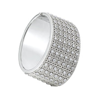 DIOR 18K Gold Diamonds Bangles Women's Silver
