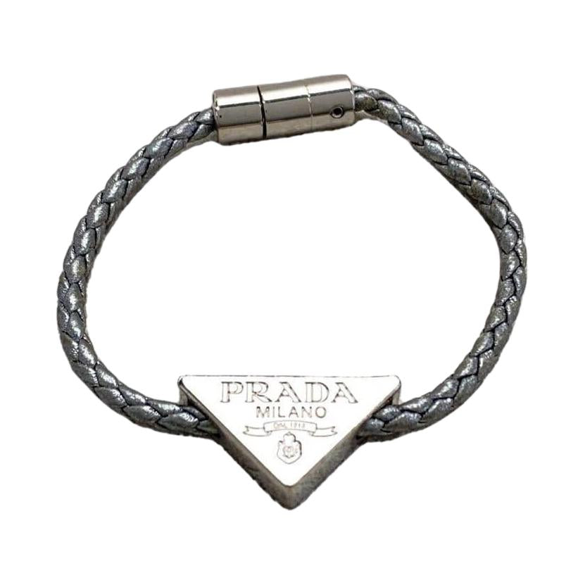 PRADA Silver Bracelets Women's Silver