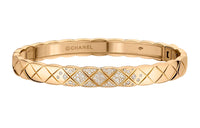 CHANEL CoCo Crush Bangles Unisex Gold