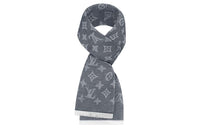 LOUIS VUITTON Knit Scarves Men's Blue