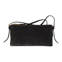 MIU MIU Leather Clutch Mini Women's Black