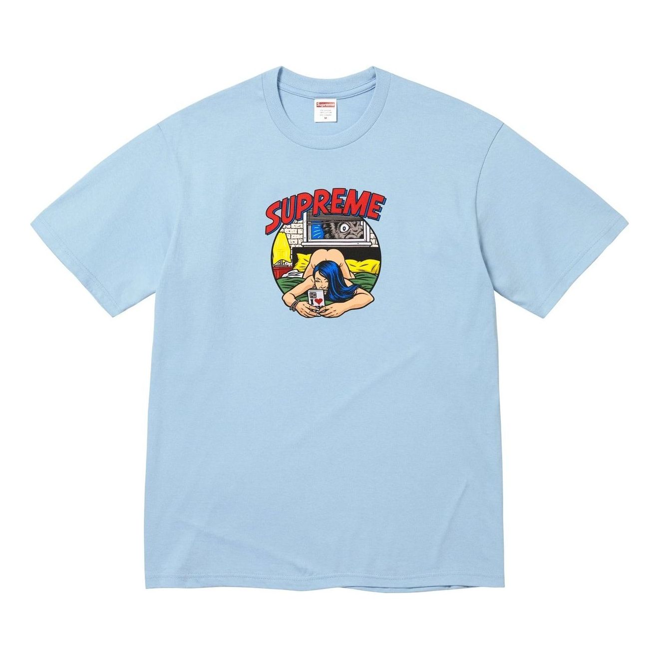 Supreme Bedroom T-Shirt 'Powder Blue' SS25T45-POWDER-BLUE