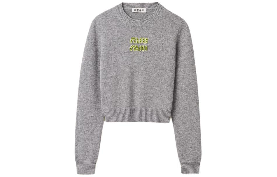 MIU MIU Sweaters Women's Gray