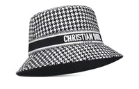 DIOR 2000s Houndstooth Bucket Hat