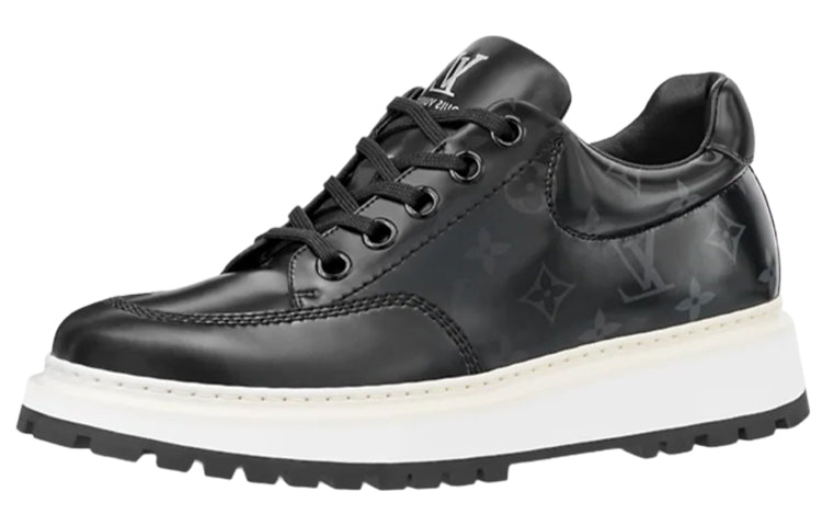LOUIS VUITTON Abbesses Derbies Sneakers 'Black' 1A8ZI6