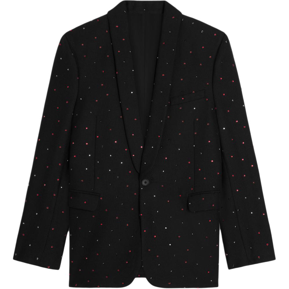 CELINE Business Suits Coats Men's Black