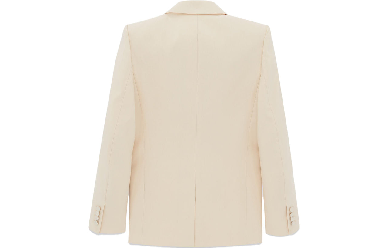 SAINT LAURENT Single-Breasted Long-Sleeved Blazer