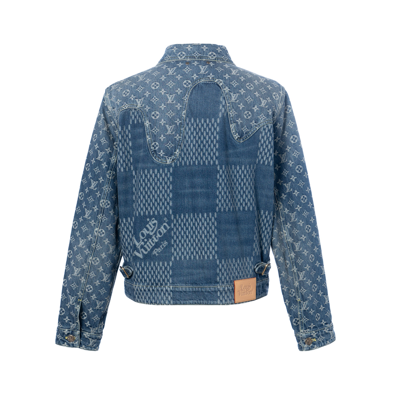 LOUIS VUITTON x Nigo Denim Jacket Men's Navy