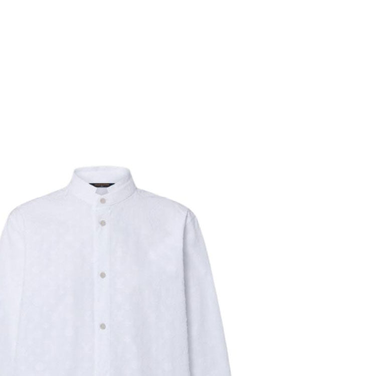 LOUIS VUITTON Monogram Fil Coupé Shirt