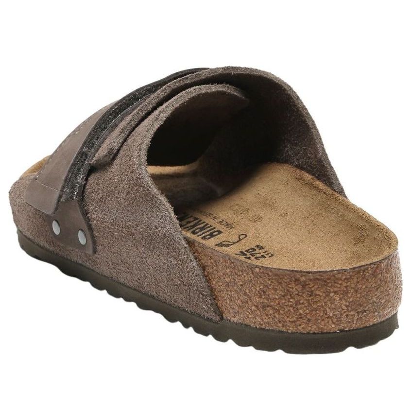 Birkenstock Kyoto Nubuck-Suede 'Concrete Gray' 1029137