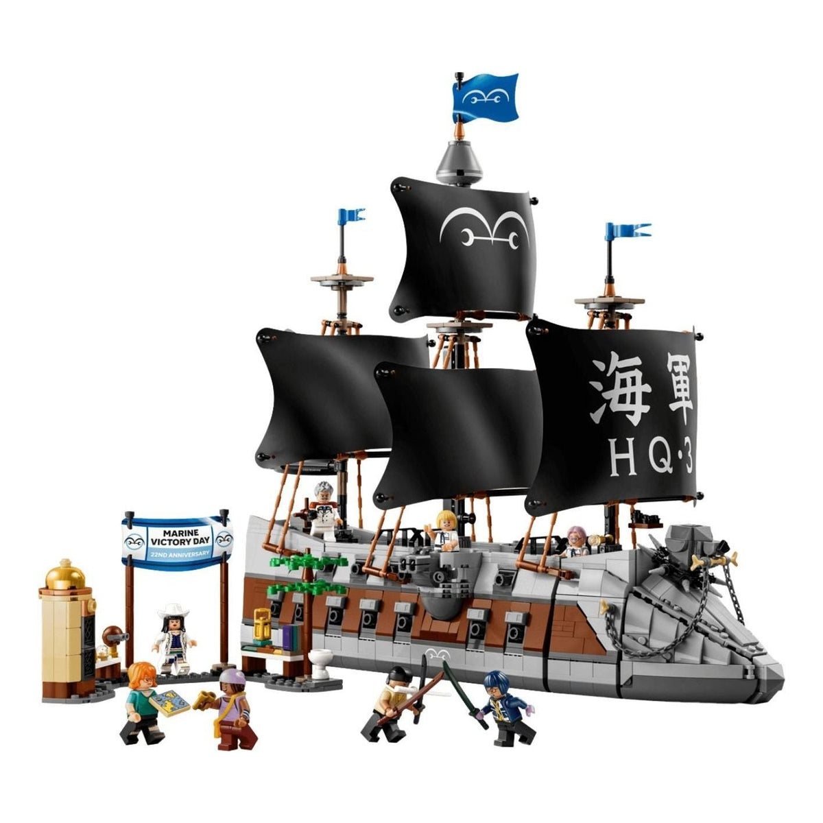 LEGO One Piece Garp'S Marine Battleship 75646