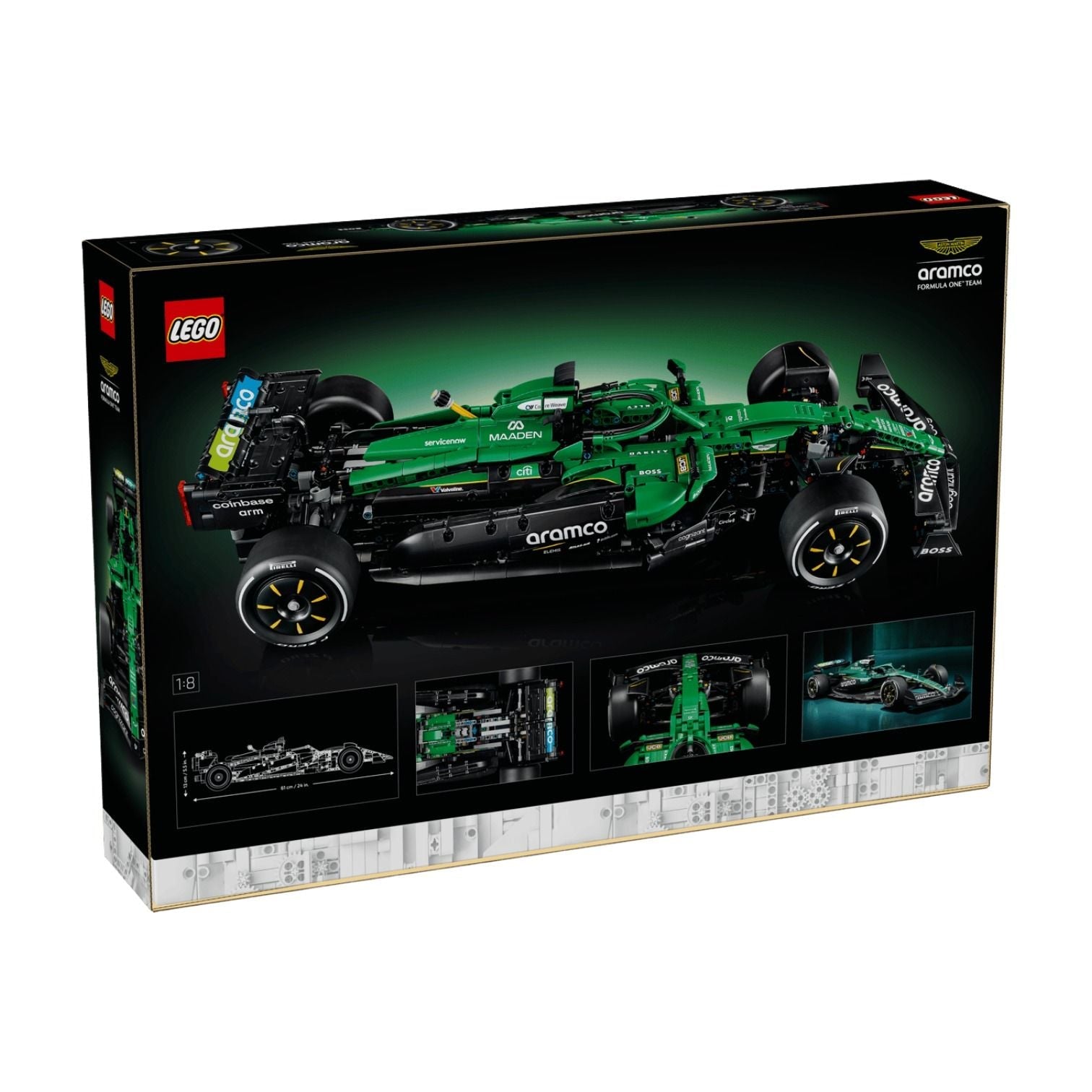 LEGO Aston Martin Aramco AMR25 F1 Car 42240