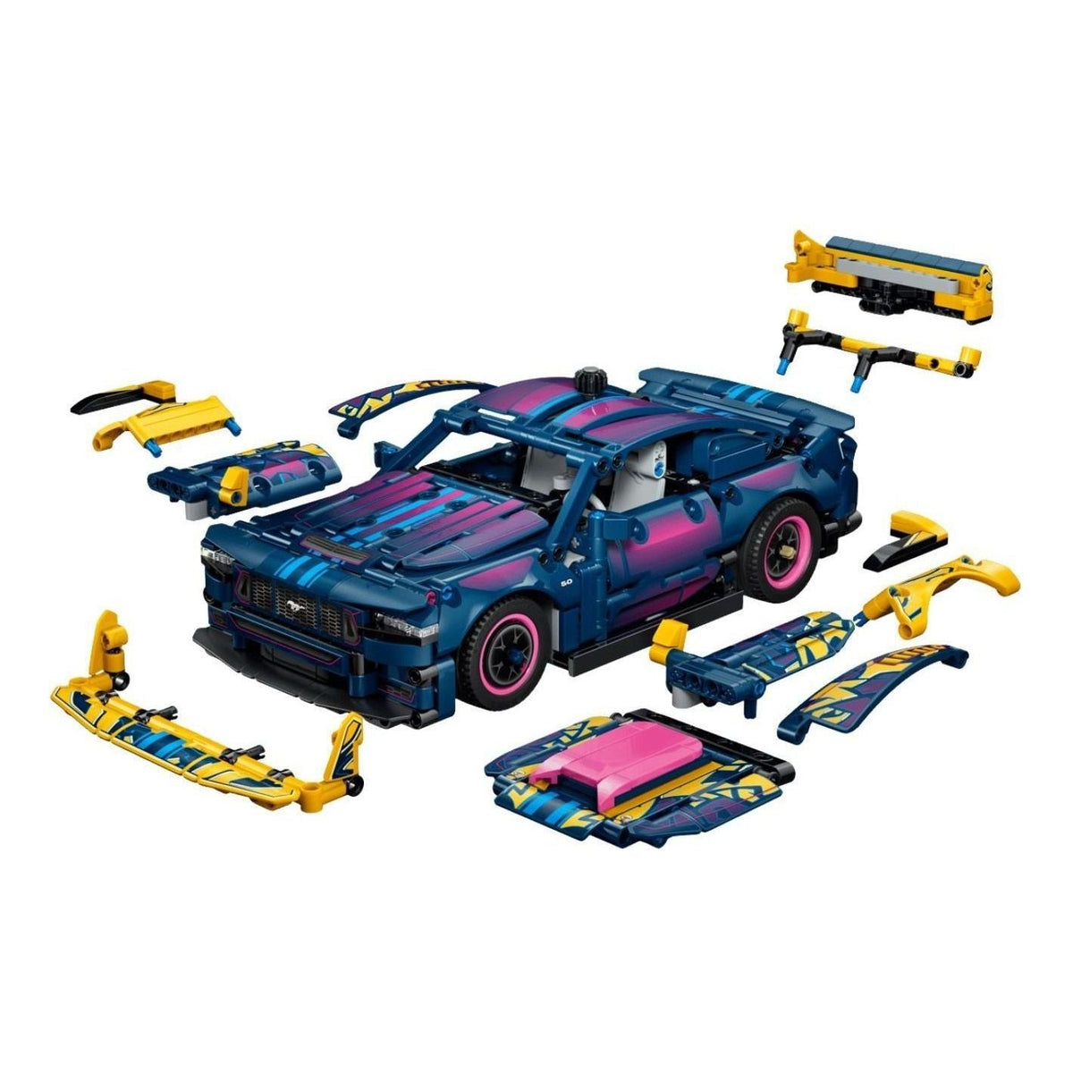 LEGO Technic Custom Garage Ford Mustang Gt Car 42236