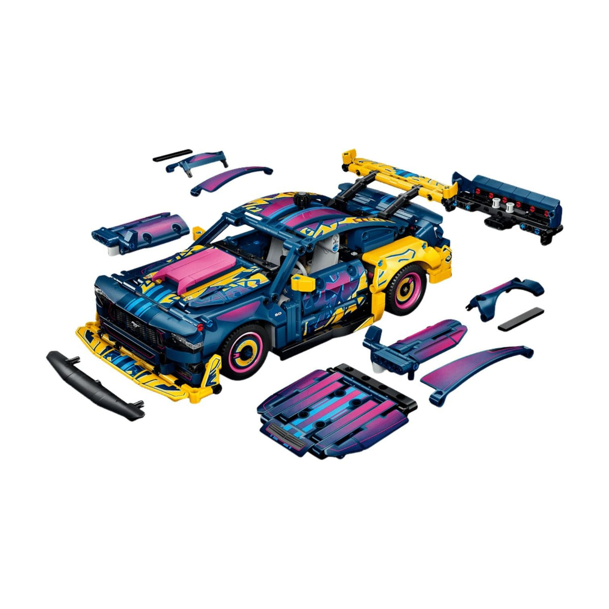 LEGO Technic Custom Garage Ford Mustang Gt Car 42236
