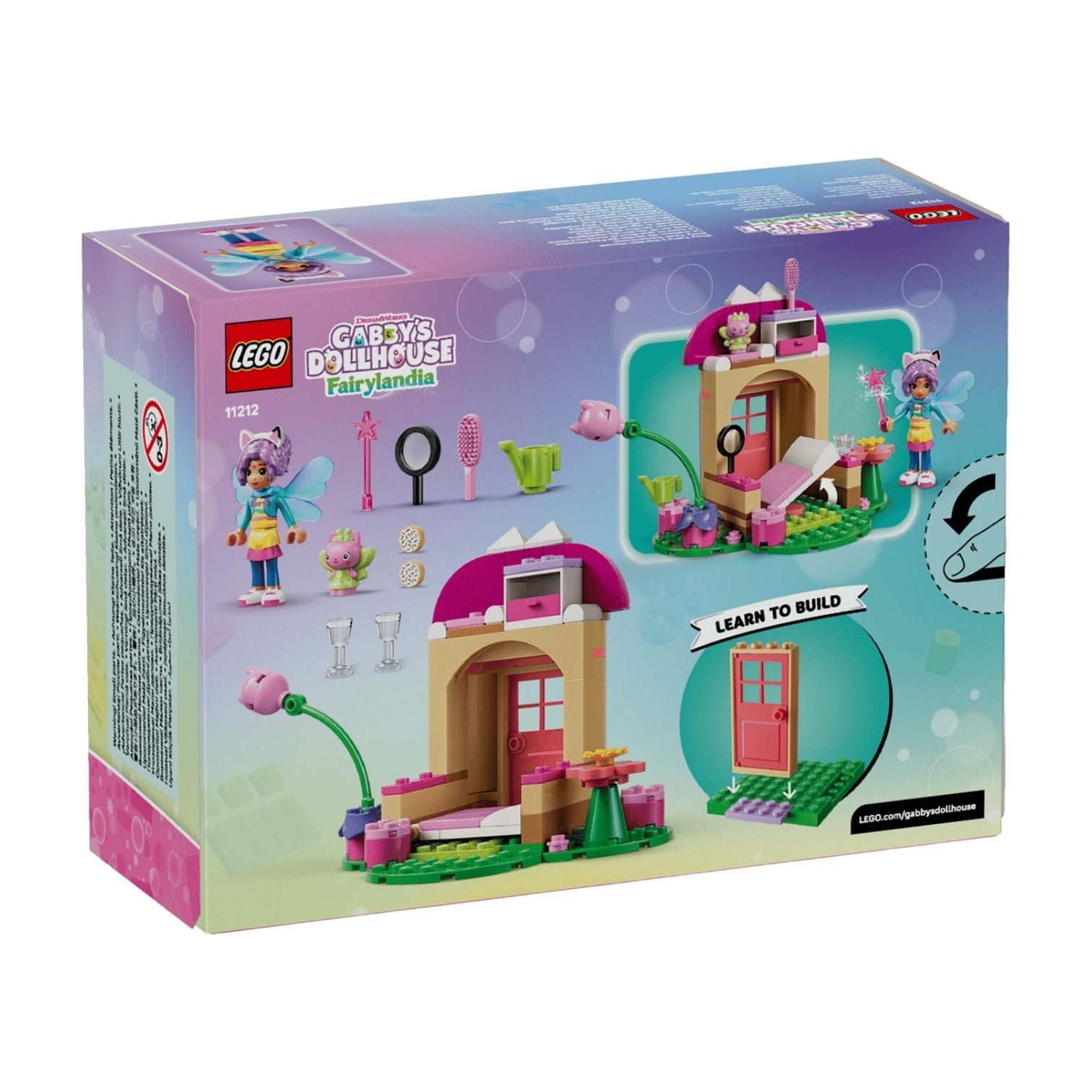 LEGO Gabby'S Dollhouse Kitty Fairy'S Garden House 11212