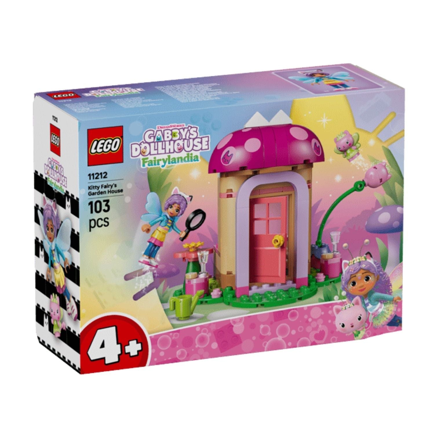 LEGO Gabby'S Dollhouse Kitty Fairy'S Garden House 11212