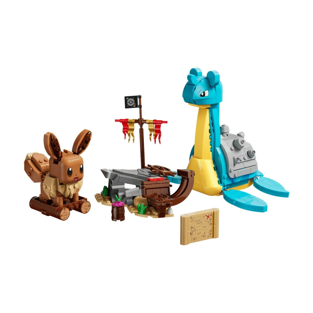LEGO Pokemon Smart Play: Eevee And Lapras'S Treasure Hunt 72162