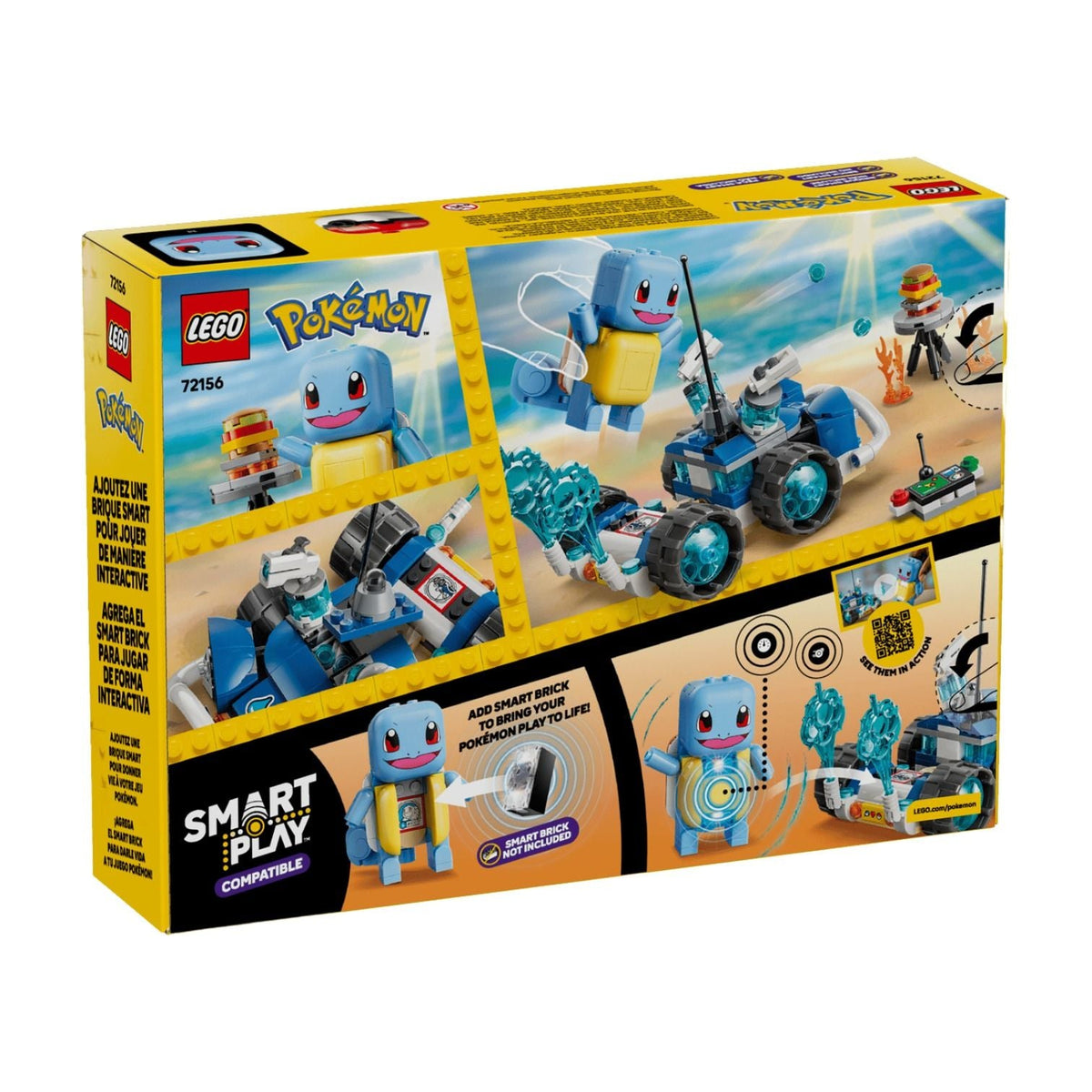 LEGO Pokemon Smart Play: Trainer'S Buggy Adventure With Squirtle 72156