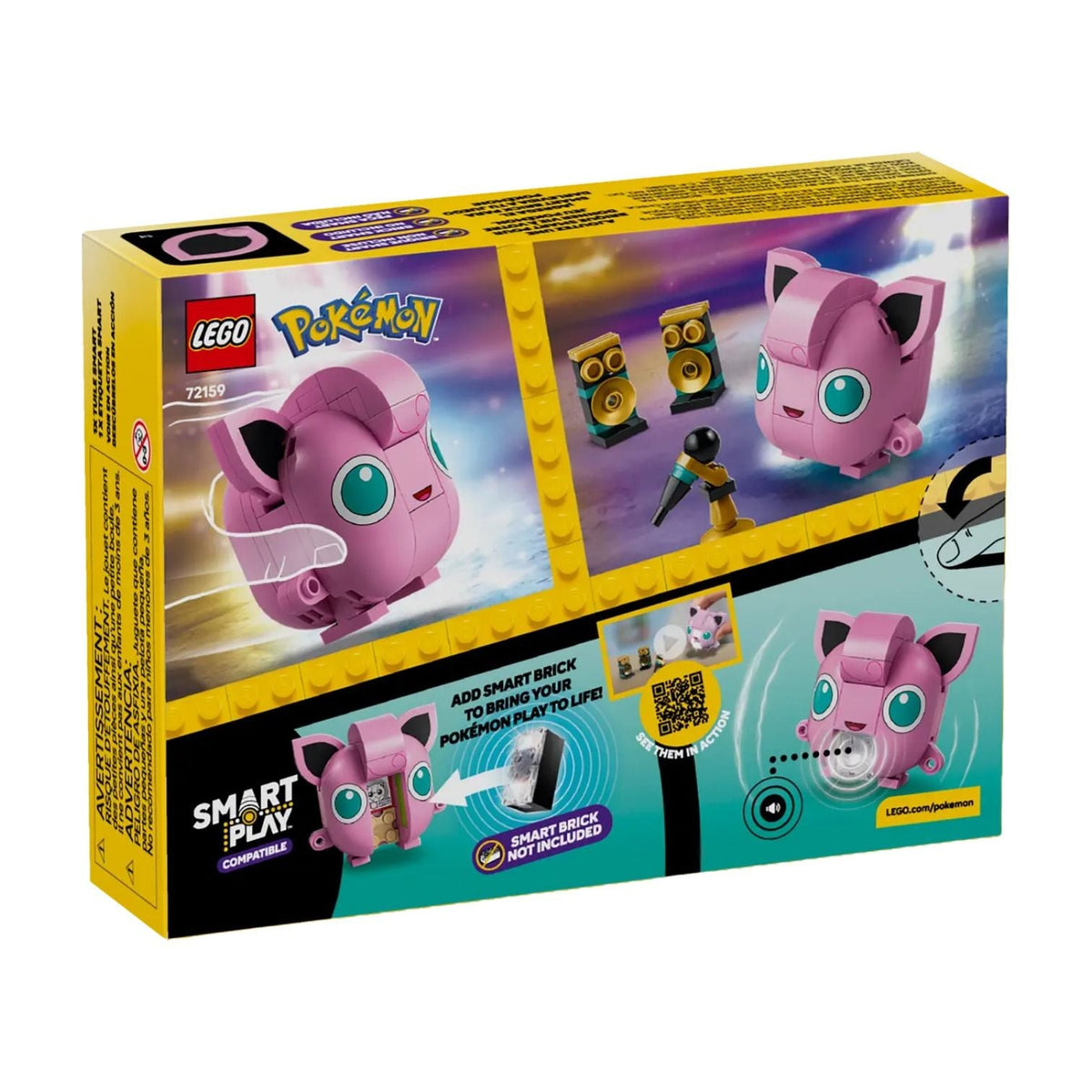 LEGO Pokemon Smart Play: Jigglypuff Concert 72159