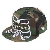 Supreme x New Era Bones Box Logo 59Fifty Cap 'Woodland Camo' SS25H11-WOODLAND-CAMO