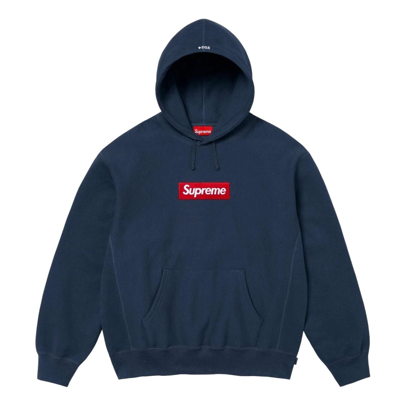 Supreme FW24 Box Logo Hooded Sweatshirt 'Navy' SUP-FW24-275-NAVY