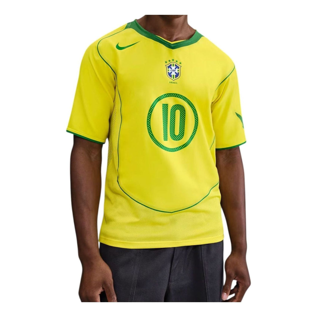 Nike x Ronaldinho Brazil 2004 Total 90 Reissue 'Yellow Green' IF2941-731