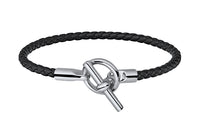 HERMES Leather Bracelets Unisex