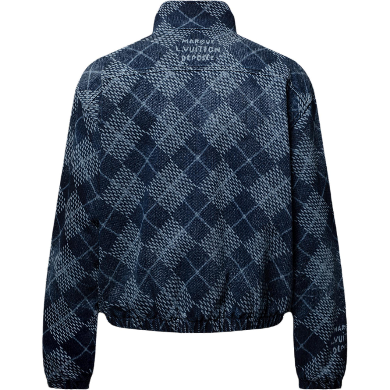 LOUIS VUITTON Denim Fleece Blouson